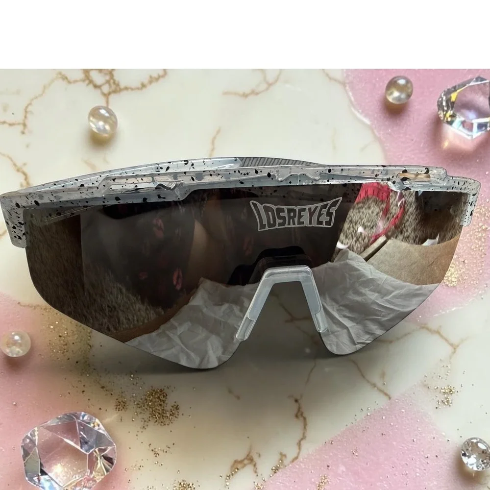 Los Reyes - Youth Cookie Sunglasses - Silver Mirror- *BRAND NEW! NEVER BEEN WORN